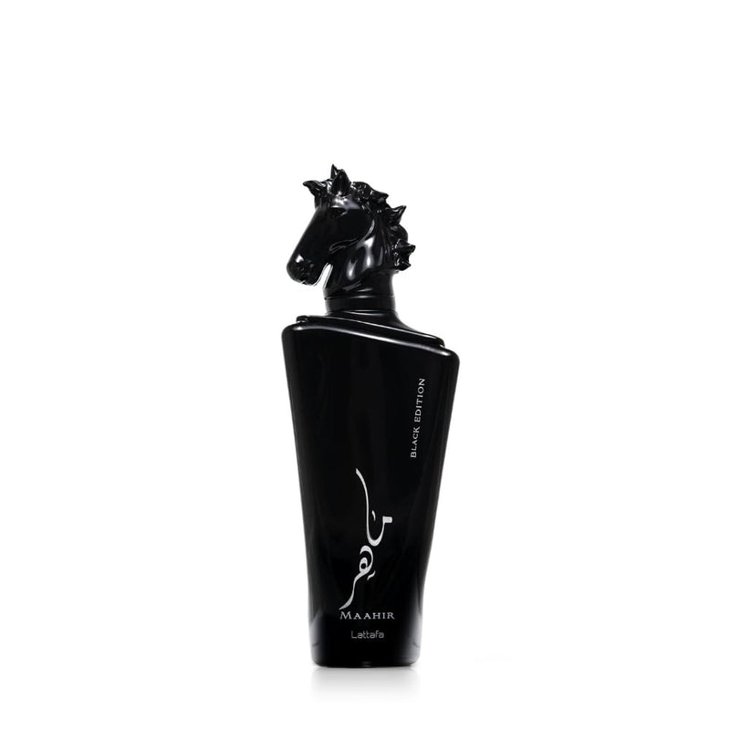 Maahir Black Edition Lattafa Perfumes Eau de Parfum - Perfume Unissex 100ml