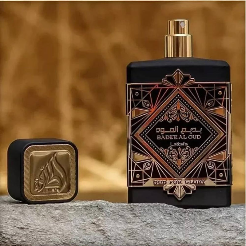 Perfume Árabe Bade’e Al Oud Oud for Glory Lattafa Eau de Parfum 100ml - Unissex