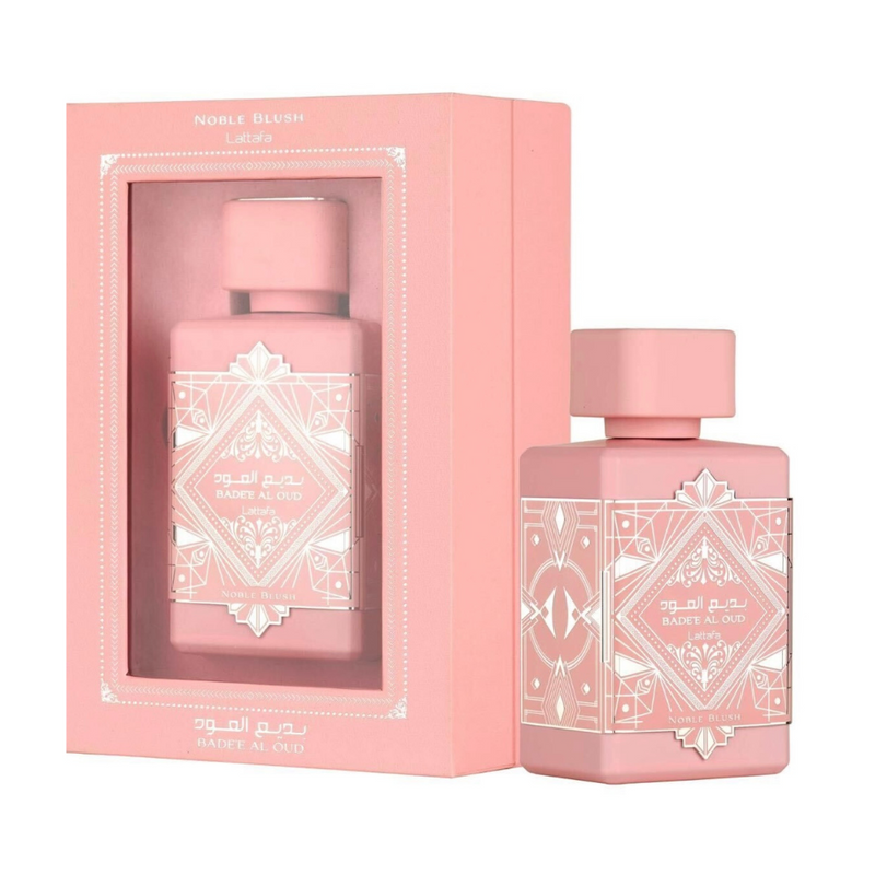 Badee Al Oud Noble Blush Lattafa Perfumes Eau de Parfum - Perfume Feminino 100ml