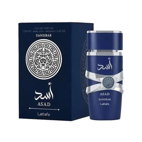 Asad Zanzibar Eau de Parfum Masculino 100Ml – Lattafa