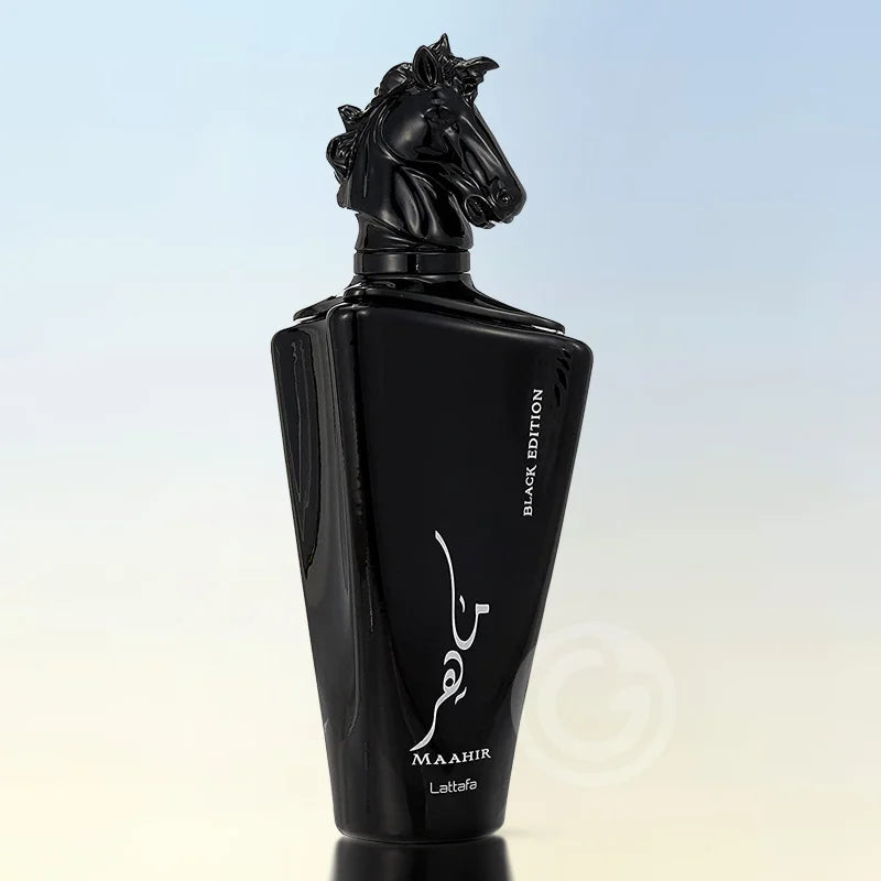 Maahir Black Edition Lattafa Perfumes Eau de Parfum - Perfume Unissex 100ml