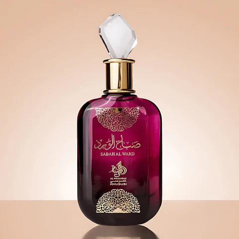 Perfume Árabe Feminino Al Wataniah Sabah Al Ward Eau De Parfum 100ml