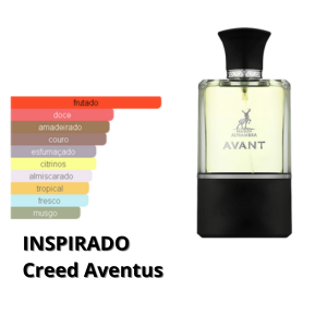 AVANT - MAISON ALHAMBRA - PERFUME MASCULINO INSPIRADO CREED AVENTUS- EDP Uros Perfumes