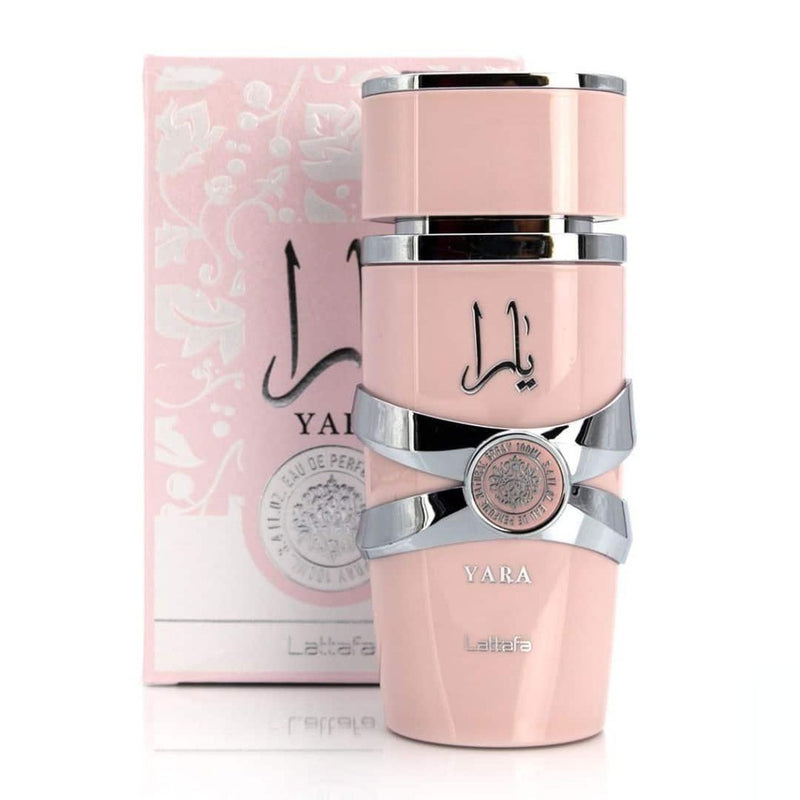 Yara Rosa feminino Eau de Parfum Lattafa 100Ml